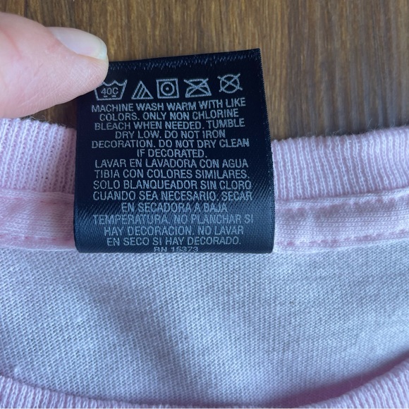 Huntington Beach CA Shirt Womens Large L  Long Sleeve Tee T-Shirt Pink Hawaiian - Picture 7 of 10